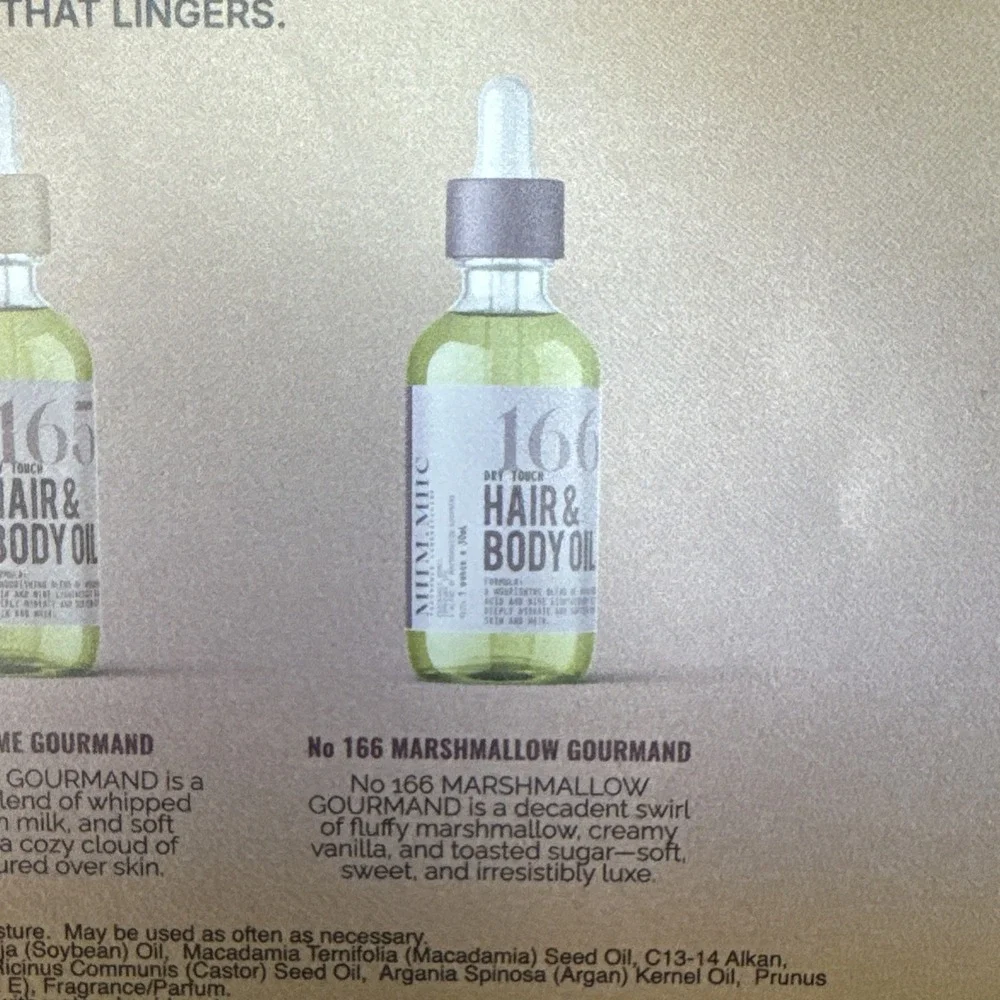 MIIM.MIIC The Viral Gourmands 4 Pc Body Oil Collection‎ 4 x 10 ml NIB